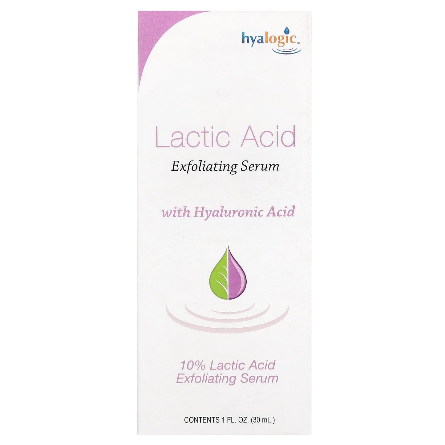 Lactic Acid Exfoliating Serum | Hyaluronic Acid Serum for Brighter Skin - Image 2