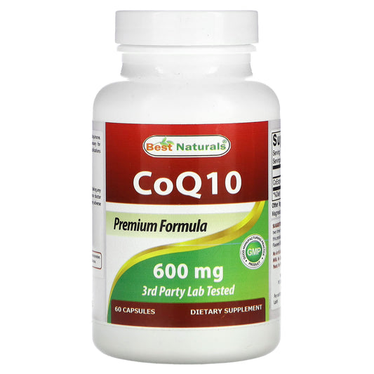 CoQ10 600mg, 60 Capsules - Support Healthy Aging & Heart Function - Image 1