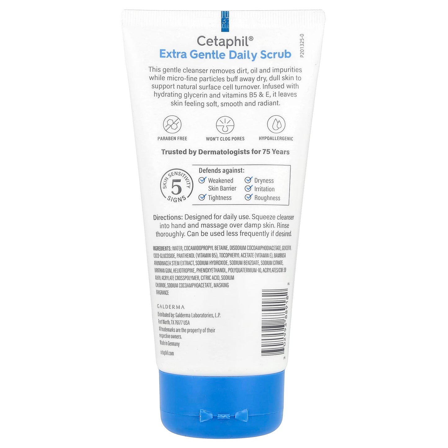 Cetaphil Extra Gentle Daily Scrub for Sensitive Skin, 6 fl oz - Image 2