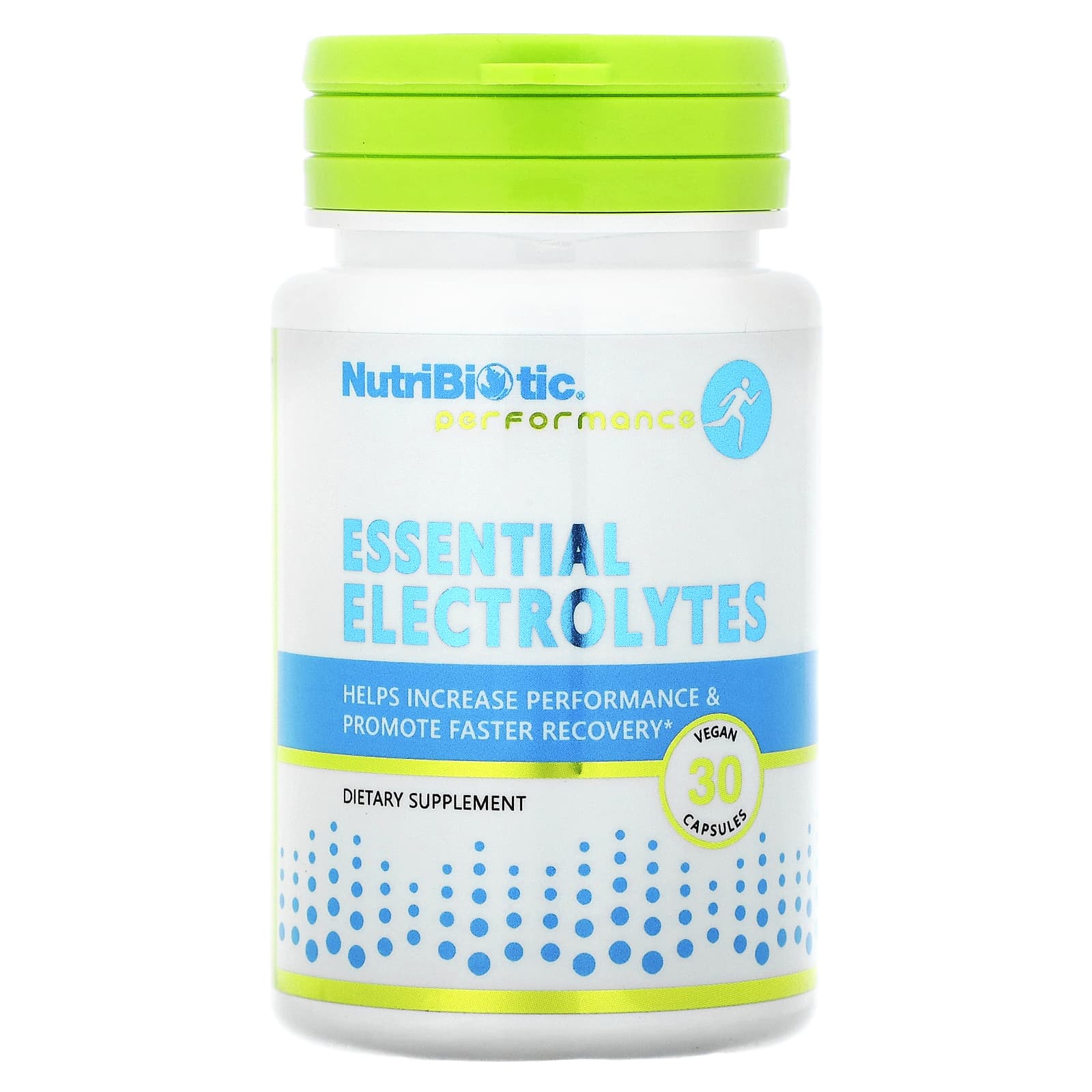 NutriBiotic, Performance, Essential Electrolytes, 30 Vegan Capsules - Image 1