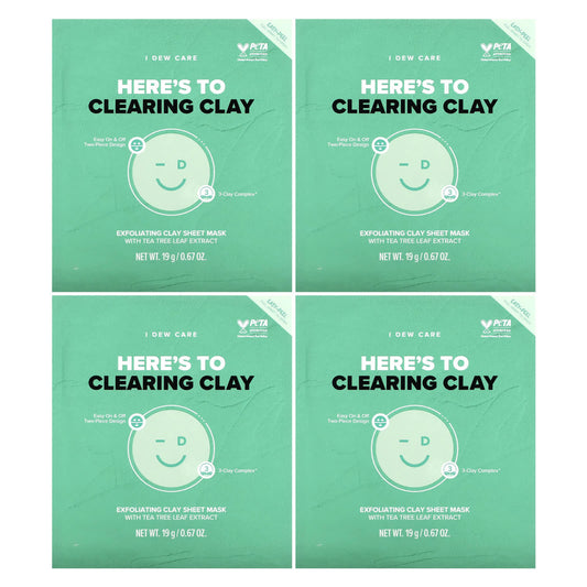 Clear Skin Guaranteed: I Dew Care 3-Clay Exfoliating Mask - Image 1