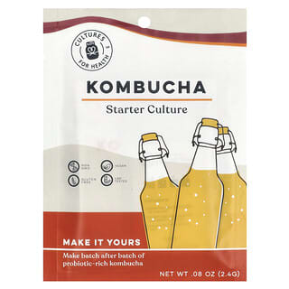 Make Delicious Homemade Kombucha with Cultures for Health Starter Culture