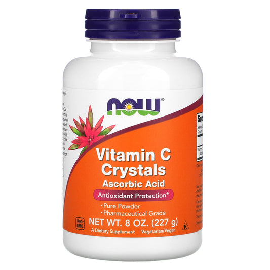 NOW Foods, Vitamin C Crystals, 8 oz (227 g) - Image 1