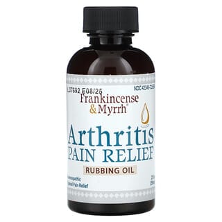 Frankincense & Myrrh Arthritis Pain Relief Rubbing Oil - Fast Acting Relief