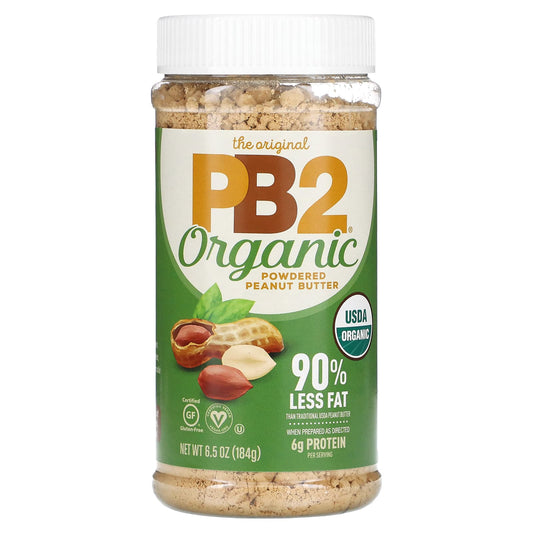 PB2 Foods, Organic Powdered Peanut Butter, 6.5 oz (184 g) - Image 1