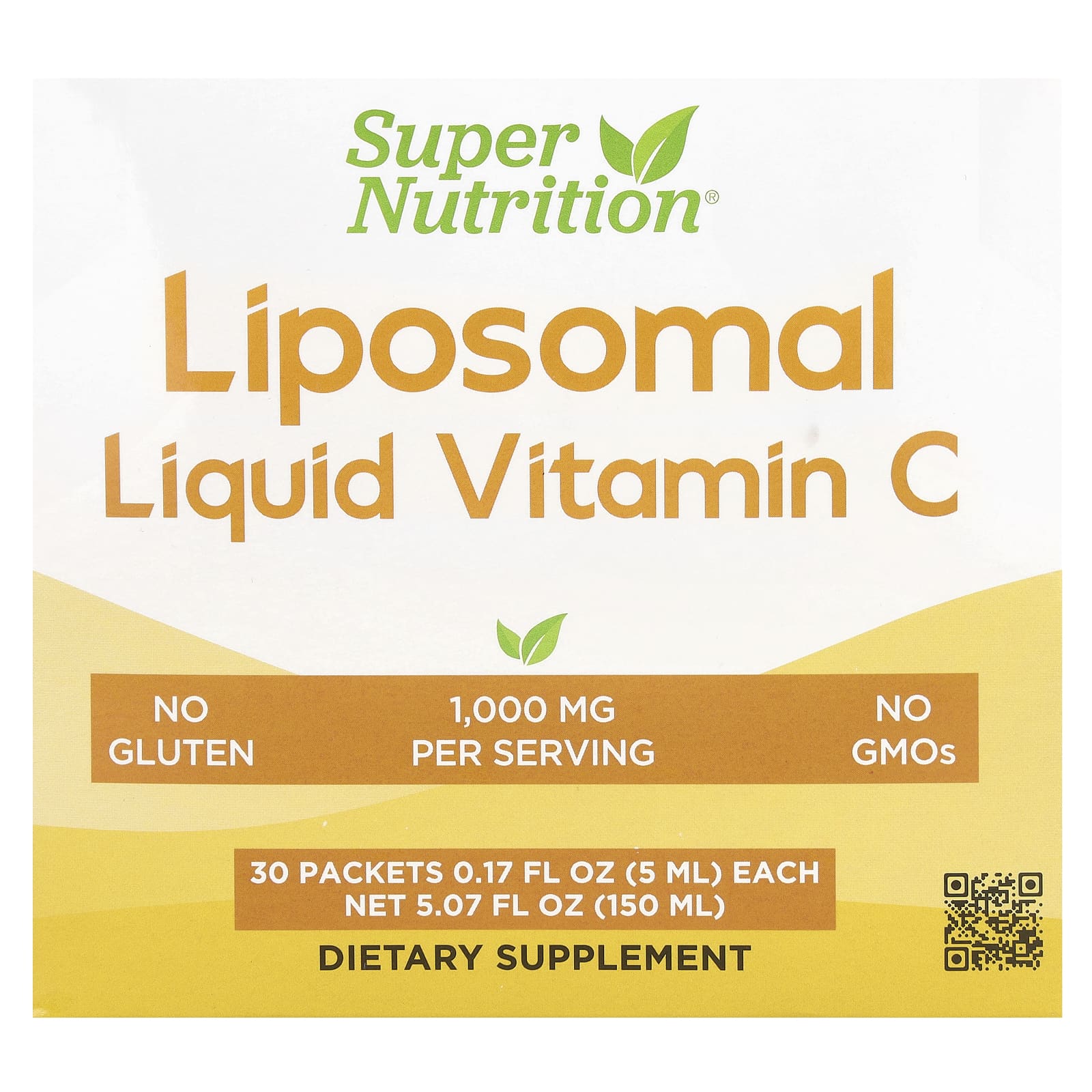 Boost Immune System with Liposomal Vitamin C 1000mg by Super Nutrition - Image 1