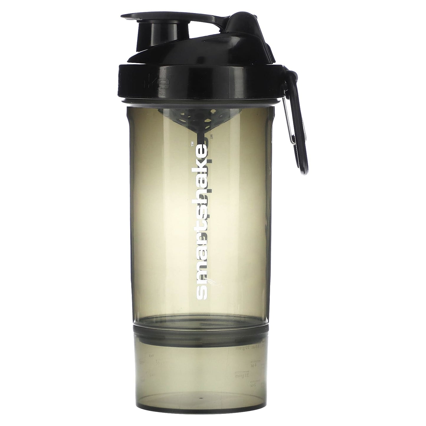 Smartshake, Original2Go ONE, Shaker Cup, Gunsmoke Black, 27 oz (800 ml) - Image 2