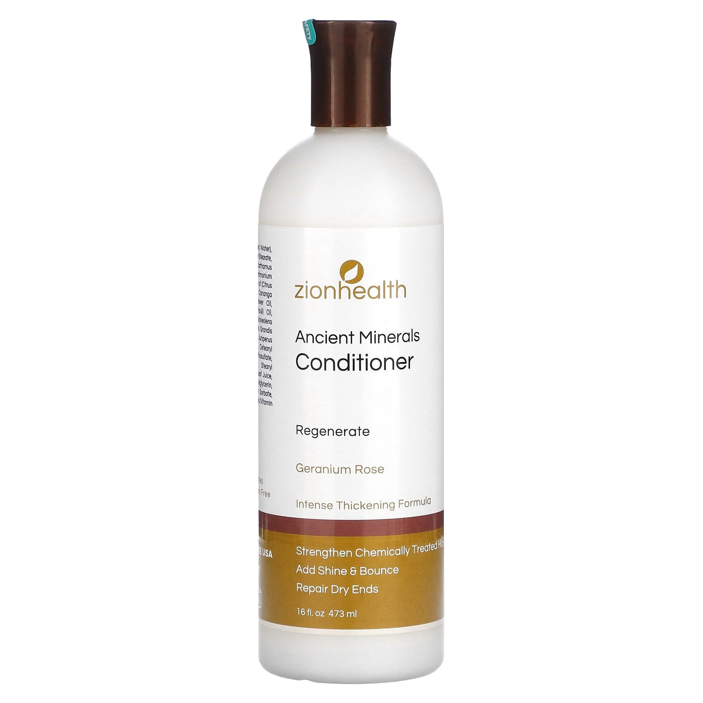 Zion Health, Ancient Minerals, Conditioner, Geranium Rose, 16 fl oz (473 ml) - Image 1