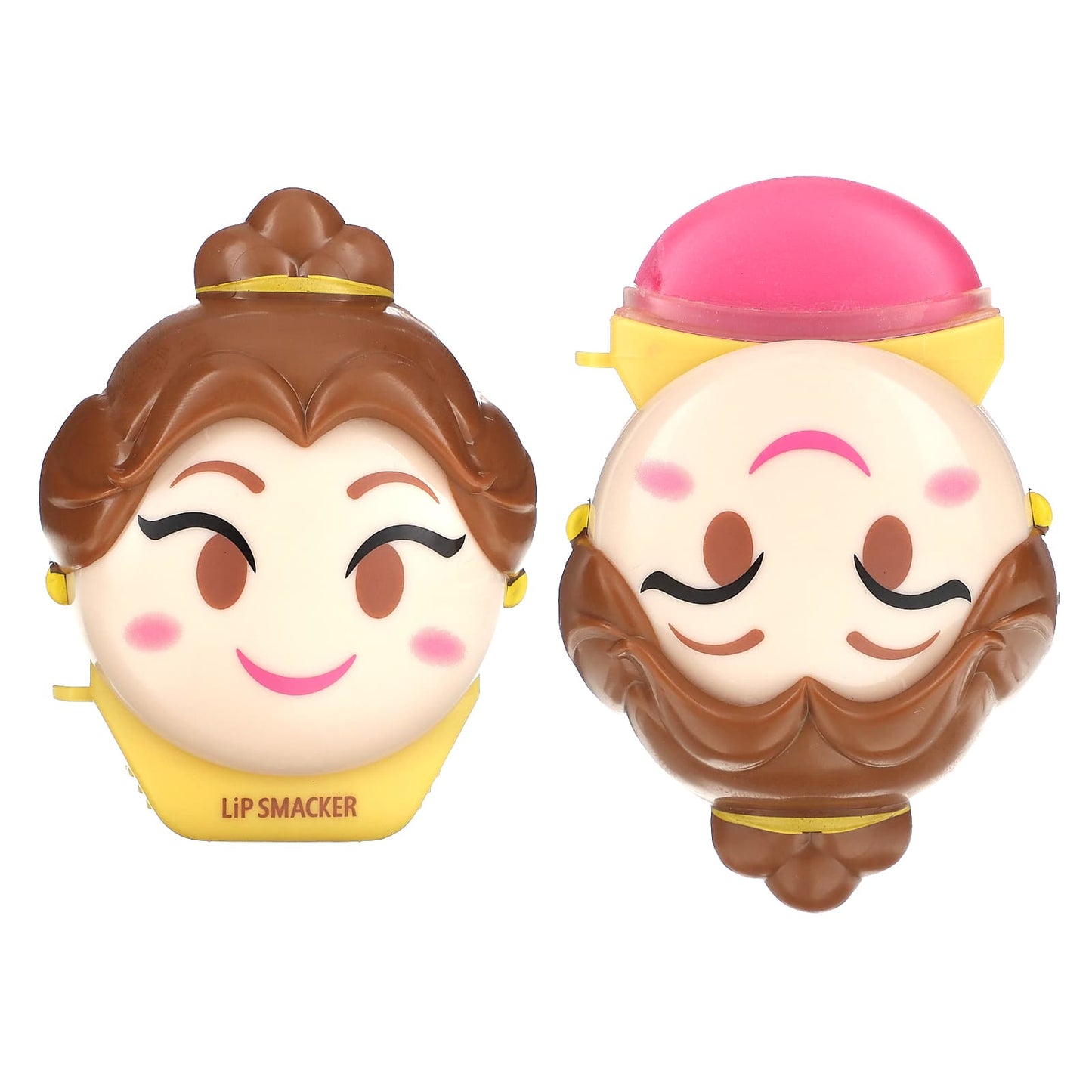 Lip Smacker, Disney Emoji, Lip Balm, Belle, #LastRosePetal, 0.26 oz (7.4 g) - Image 1