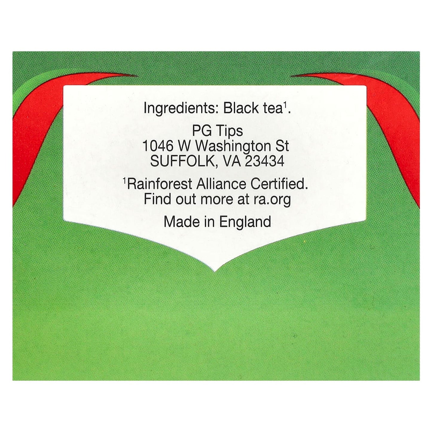 PG Tips, Original Tea, 40 Tea Bags, 4.1 oz (116 g) - Image 2
