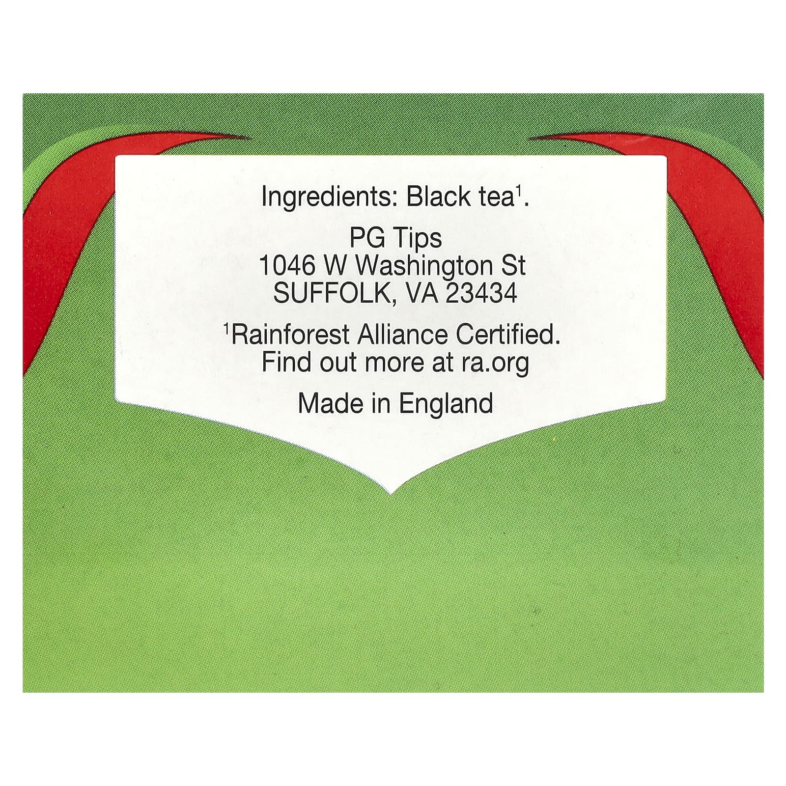 PG Tips, Original Tea, 40 Tea Bags, 4.1 oz (116 g) - Image 2