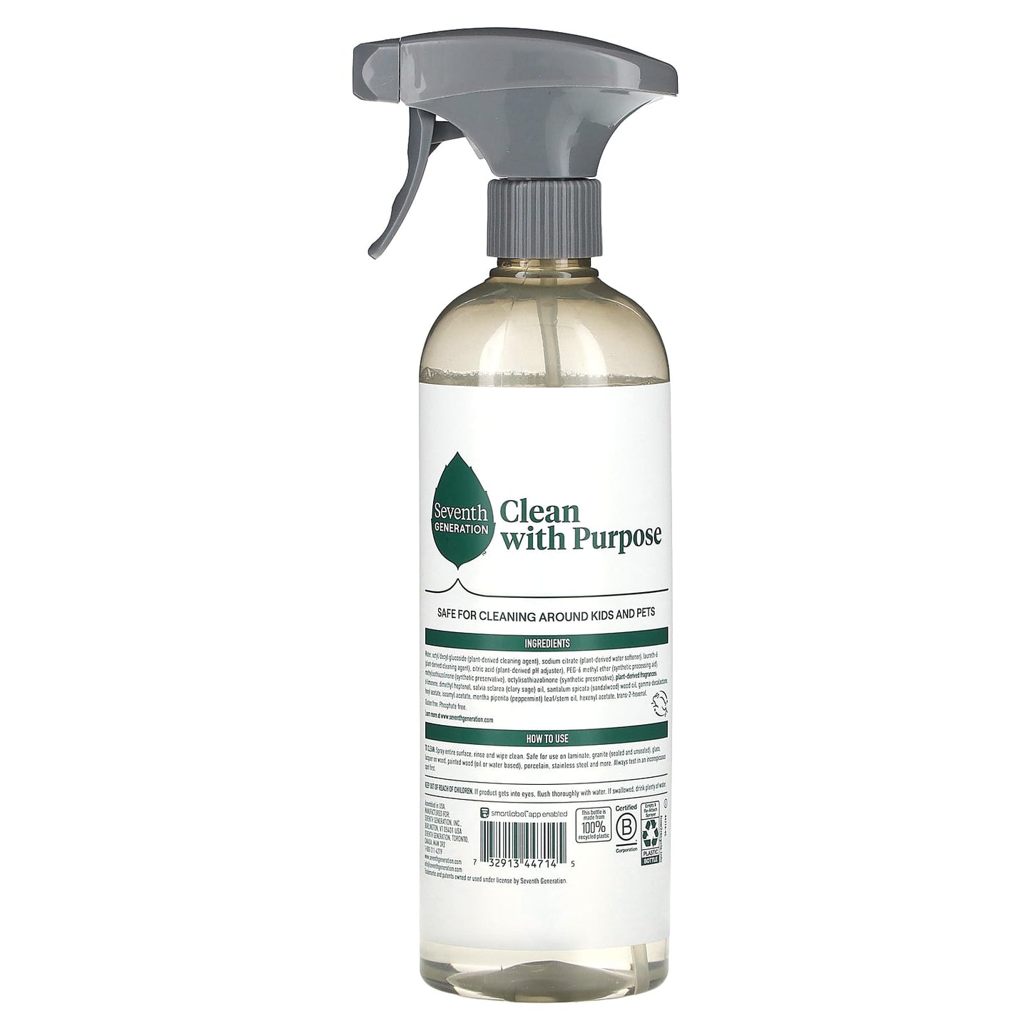 Seventh Generation, All Purpose Cleaner, Fresh Morning Meadow, 23 fl oz (680 ml) - Image 2