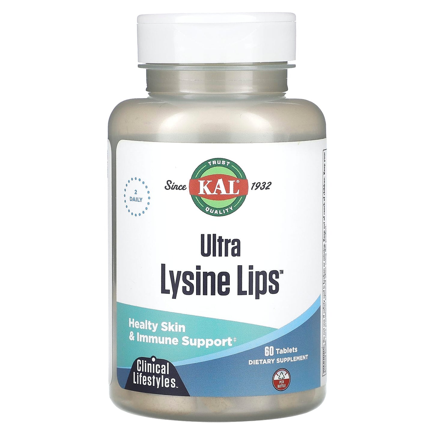 Boost Your Immunity with KAL Ultra Lysine Lips, 60 Tablets - Image 1