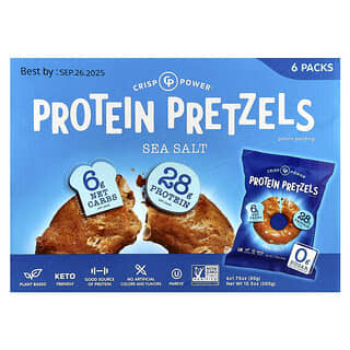 Crunchy Plant-Based Protein Pretzels - Perfect Keto Snack