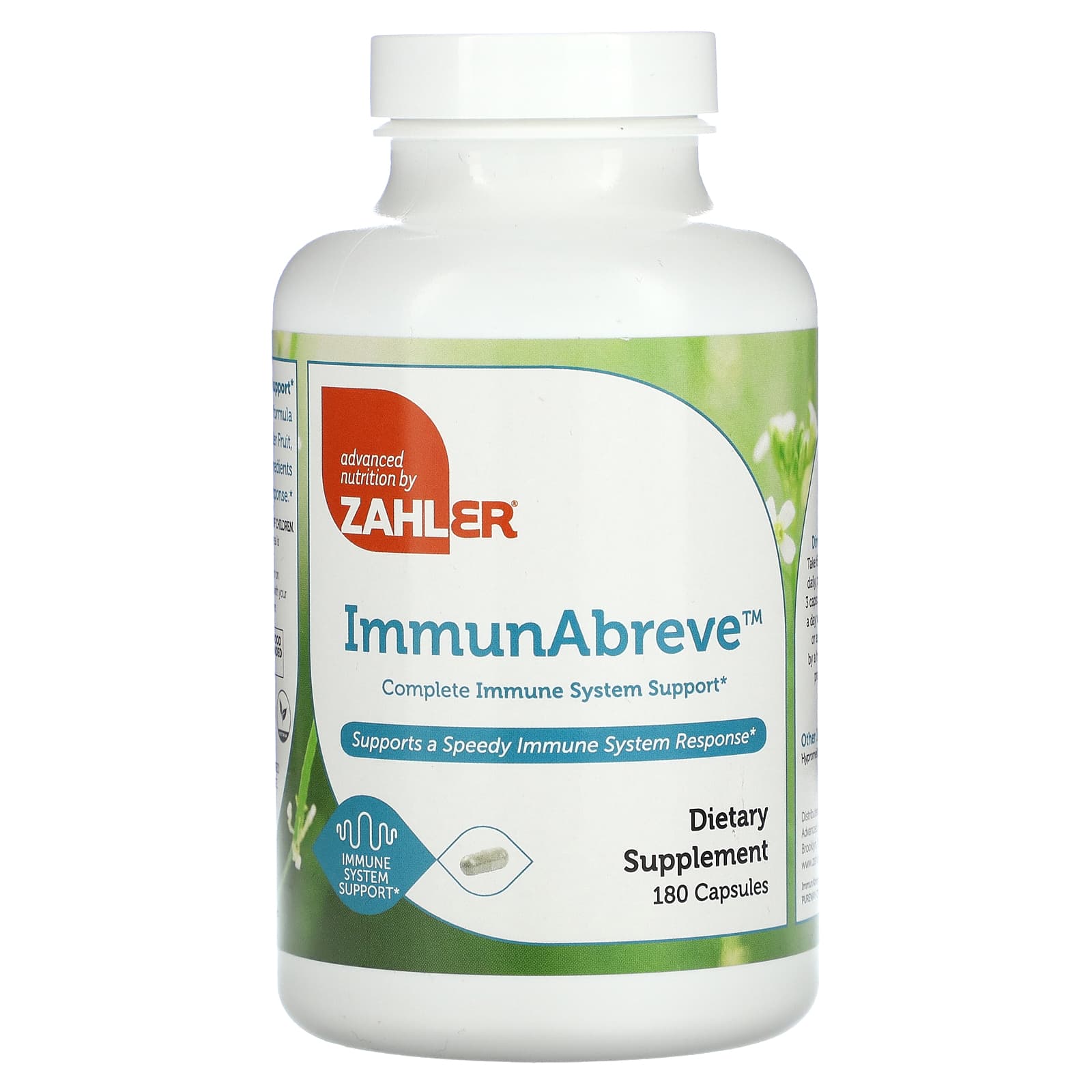 Zahler, ImmunAbreve, Complete Immune System Support, 180 Capsules - Image 1