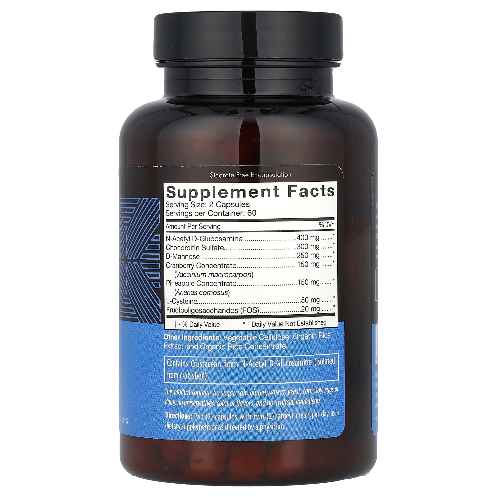 D'adamo Deflect A Lectin Blocking Formula, 120 Capsules, Vegetarian - Image 2