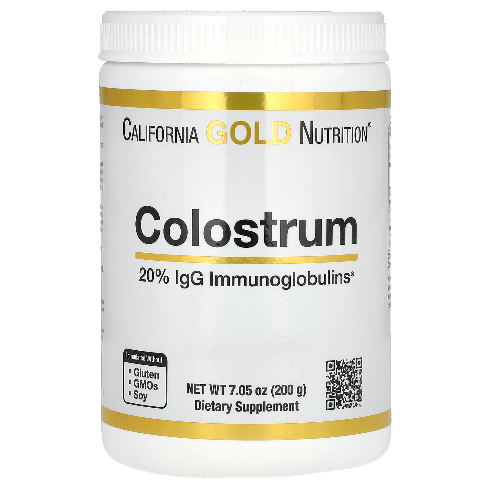 California Gold Nutrition - Immune Support Colostrum Supplement - Image 1