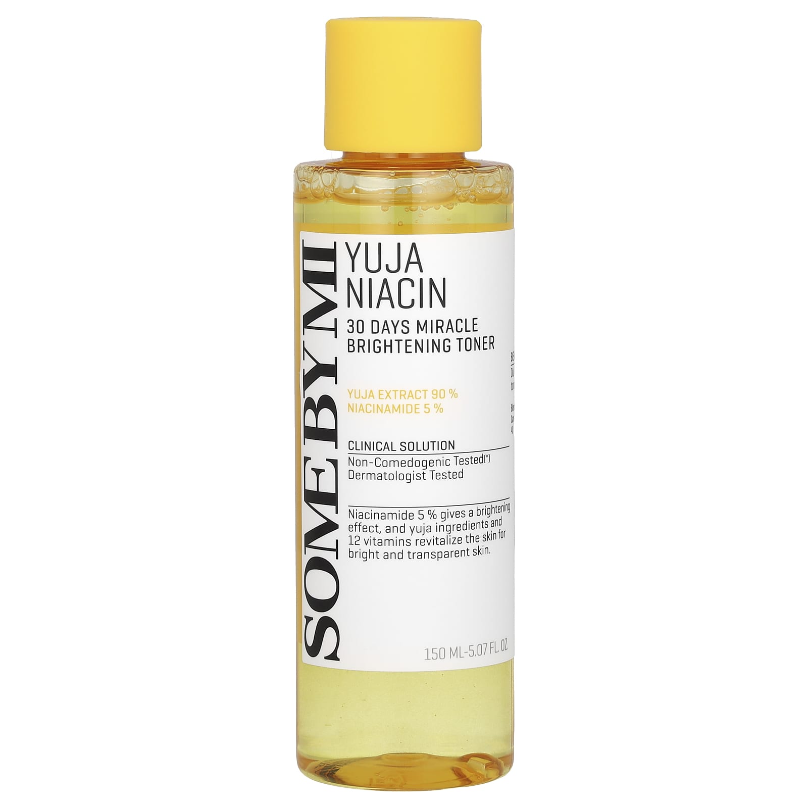SOME BY MI, Yuja Niacin, 30 Days Bright Miracle Brightening Toner , 5.07 fl oz (150 ml) - Image 1
