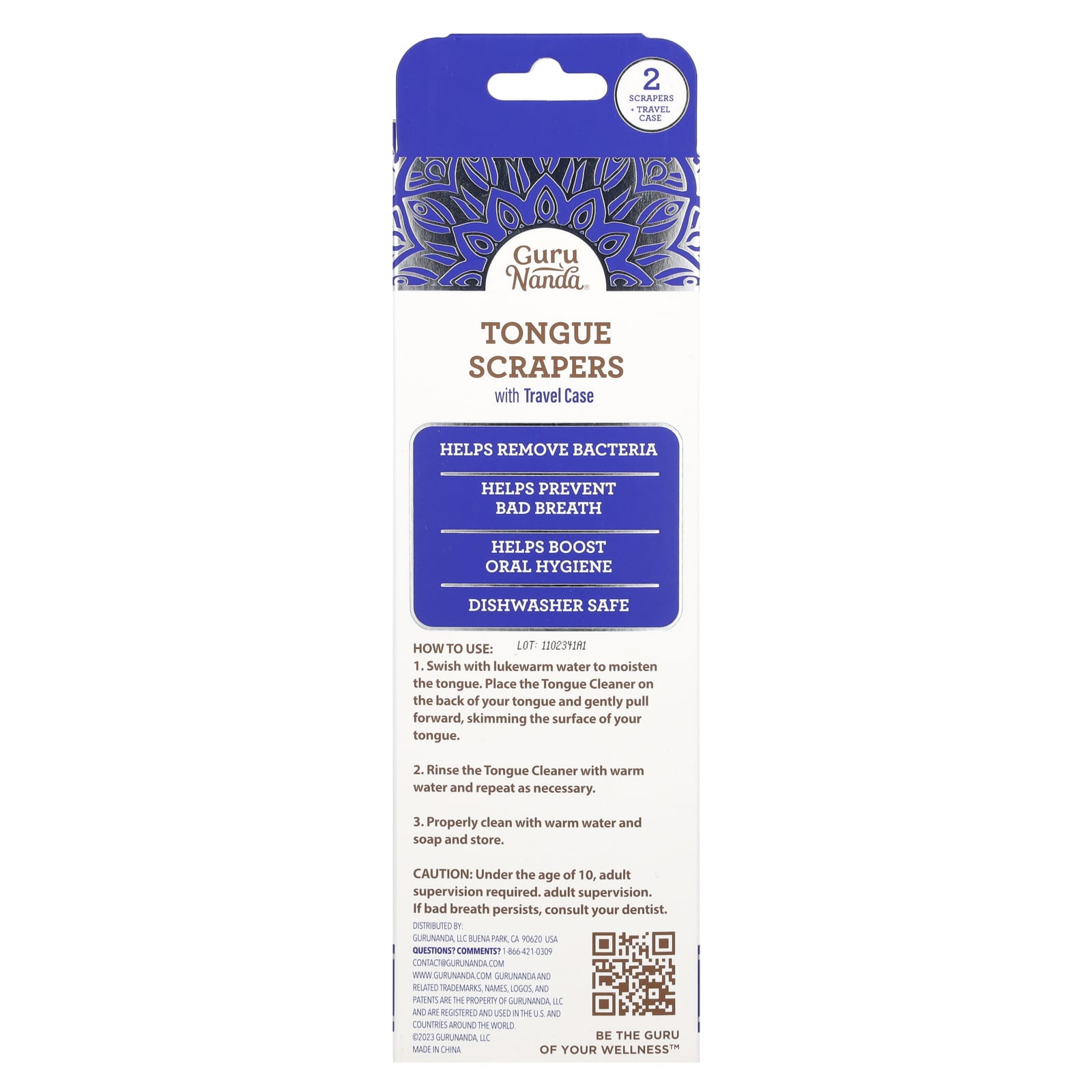 Boost Oral Health with GuruNanda Tongue Scrapers - Image 2