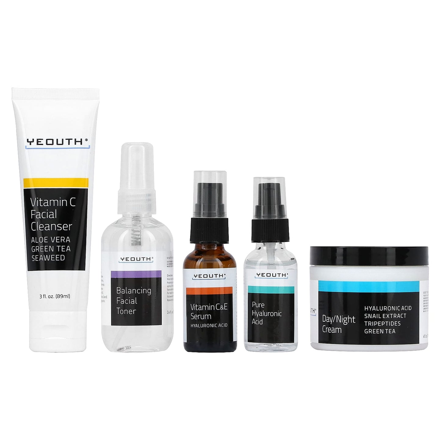 YEOUTH, Anti-Aging System, Twenties, 5 Piece Set - Image 1