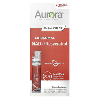 Boost Energy &amp; Vitality with Aurora Nutrascience Liposomal NAD+/Resveratrol