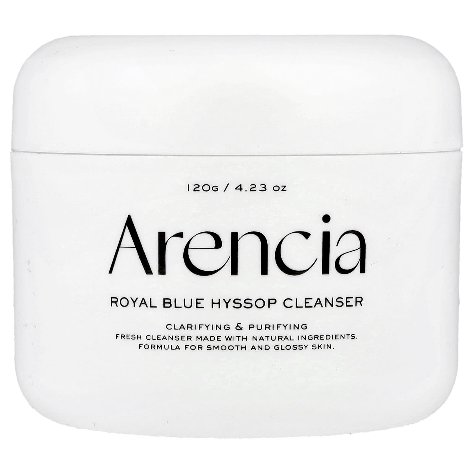 Royal Blue Hyssop Rice Cleanser for Smooth & Hydrated Skin by Arencia - Image 1