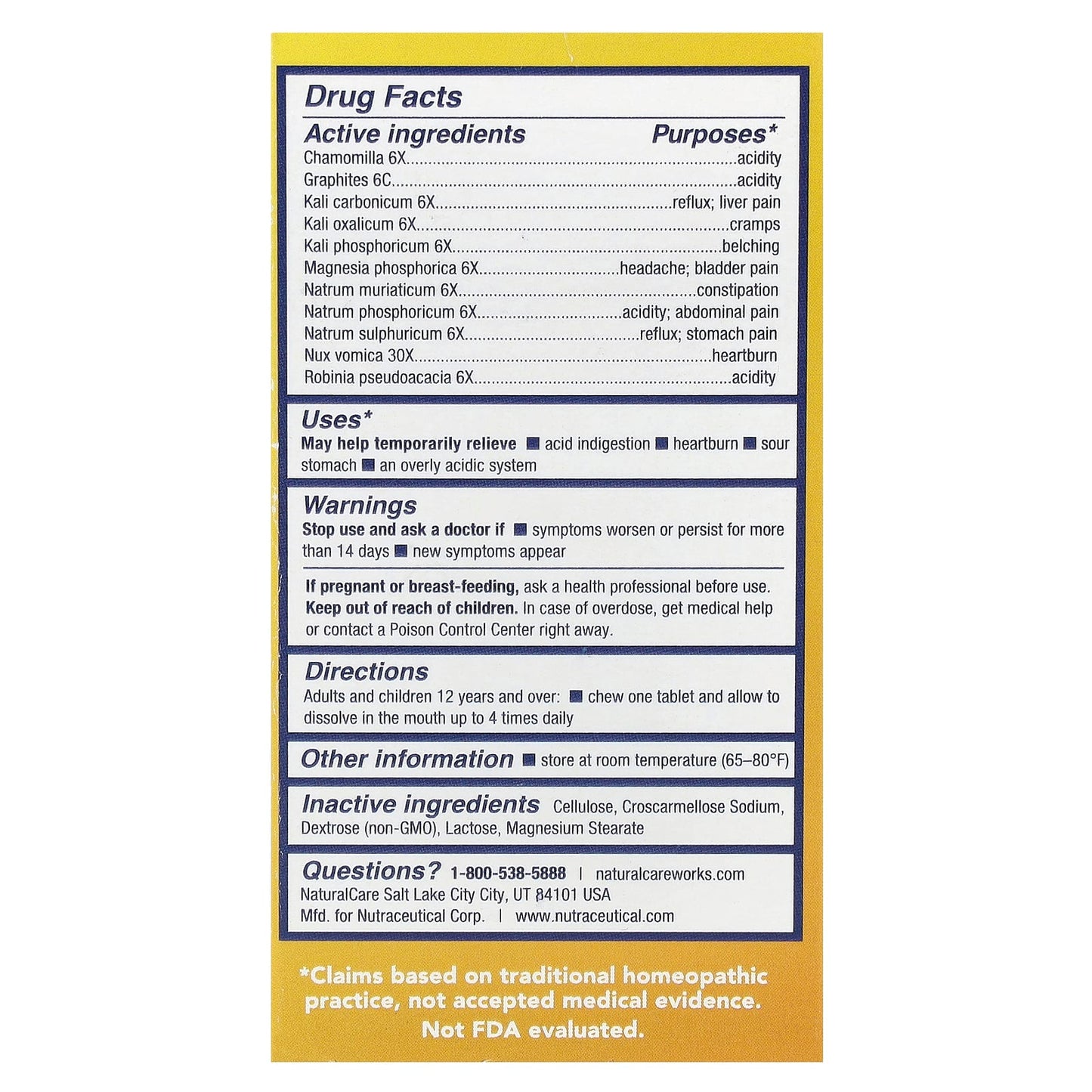 NaturalCare, Buffer pH, 60 Tablets - Image 2
