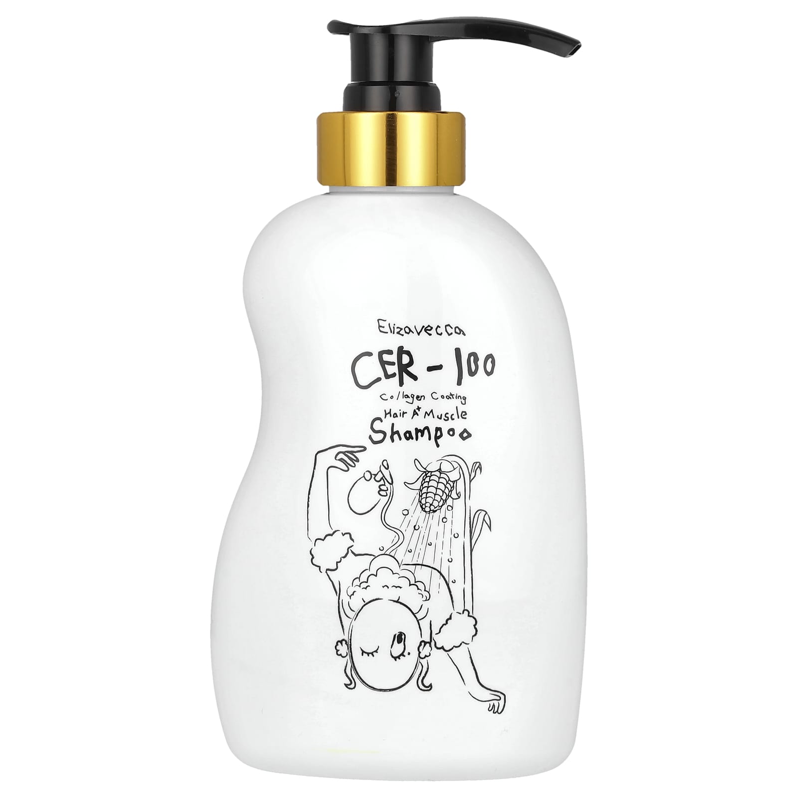Elizavecca Collagen Hair Strengthening Shampoo, 16.9 fl oz - Image 1