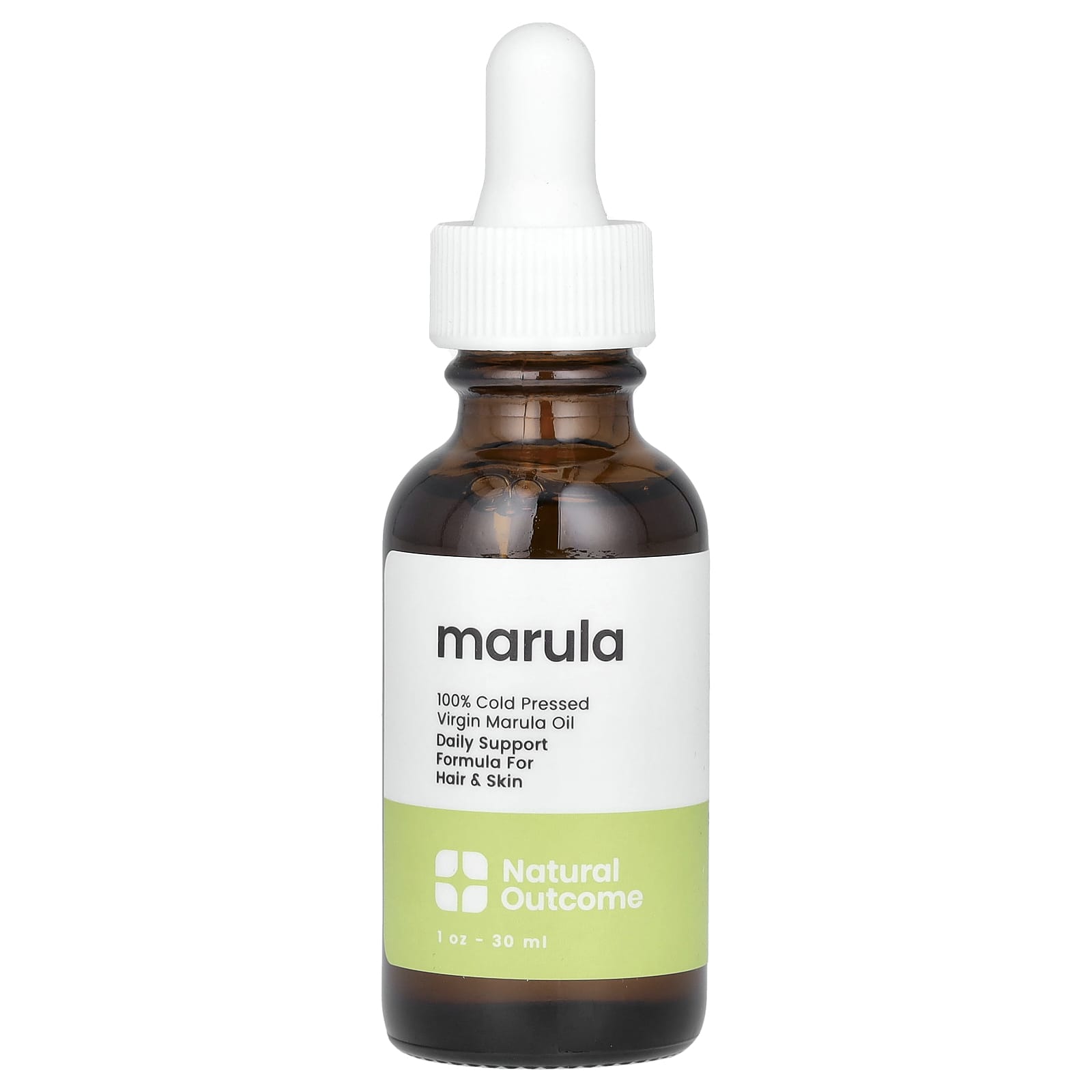 Natural Outcome, 100% Cold Pressed Virgin Marula Oil, 1 oz (30 ml) - Image 1