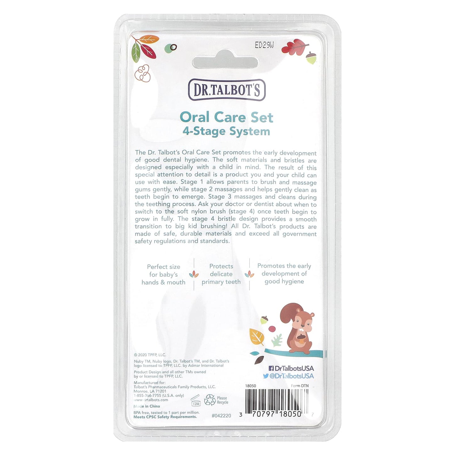 Dr. Talbot's Baby Oral Care Set - 4 Stage System for Healthy Smiles - Image 2