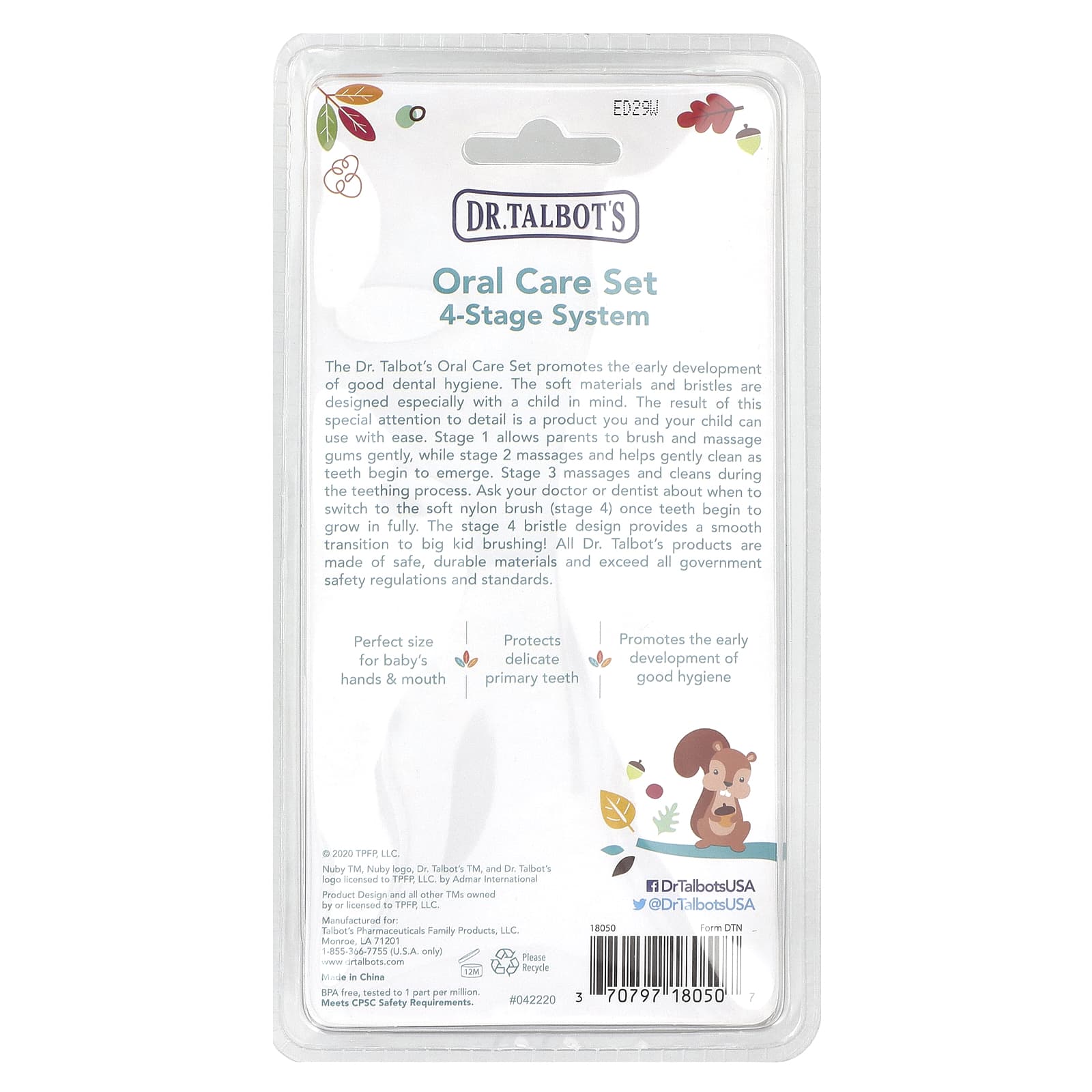 Dr. Talbot's Baby Oral Care Set - 4 Stage System for Healthy Smiles - Image 2