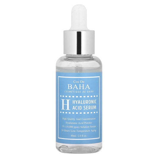 Cos De BAHA Hyaluronic Acid Serum 2 fl oz (60 ml) for Plumper Skin - Image 1