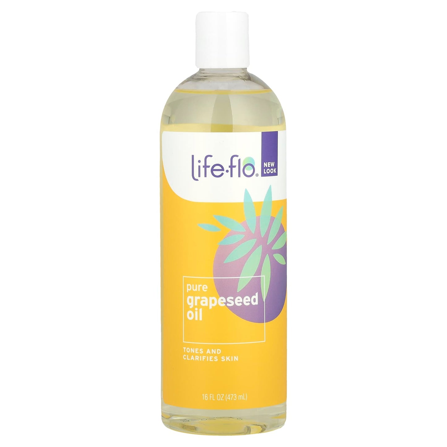 Life-flo, Pure Grapeseed Oil, 16 fl oz (473 ml) - Image 1