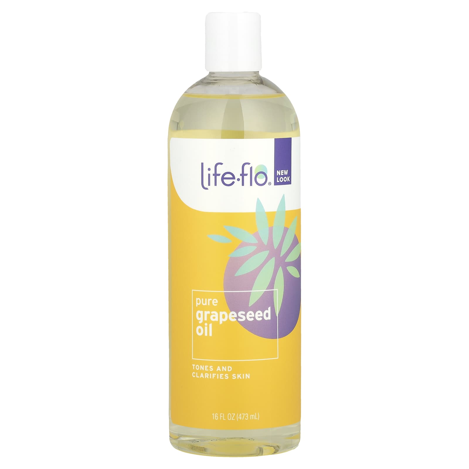 Life-flo, Pure Grapeseed Oil, 16 fl oz (473 ml) - Image 1