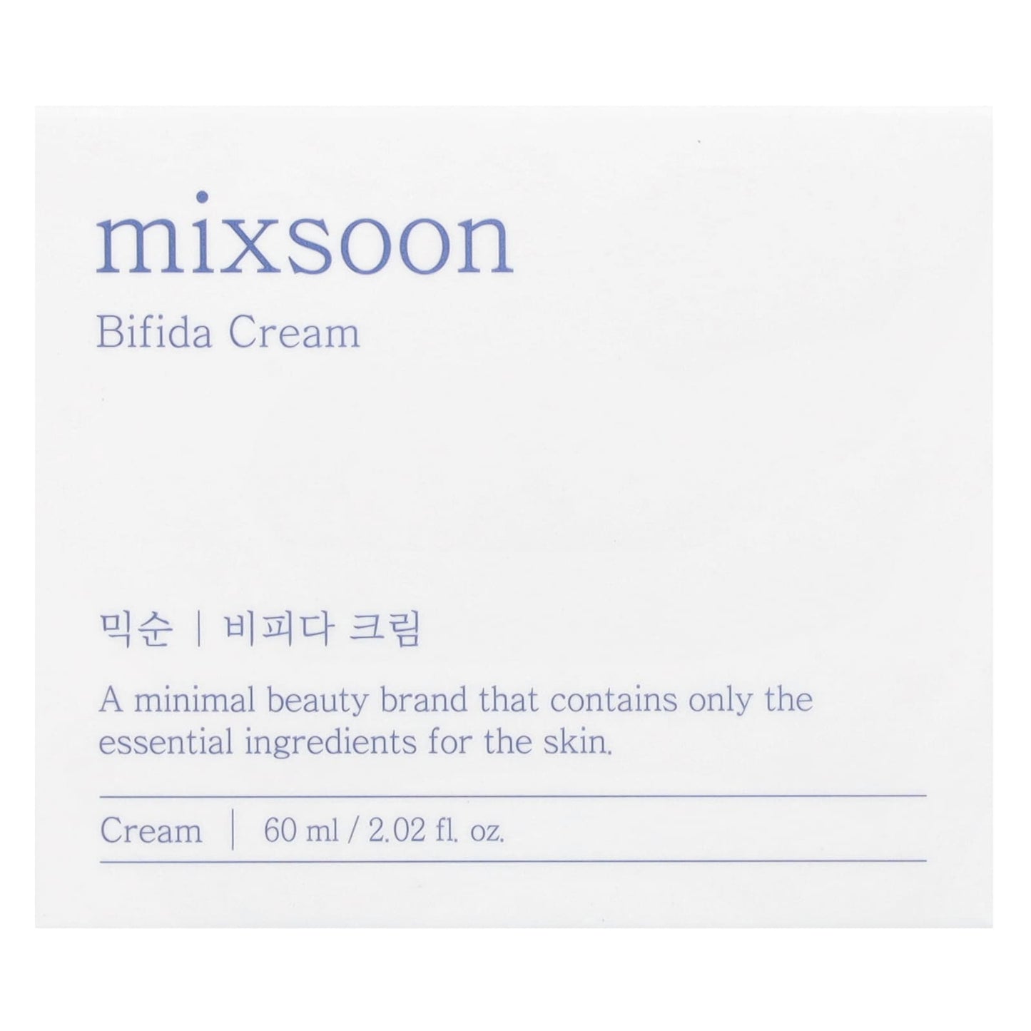 Mixsoon, Bifida Cream, 2.02 fl oz (60 ml) - Image 2