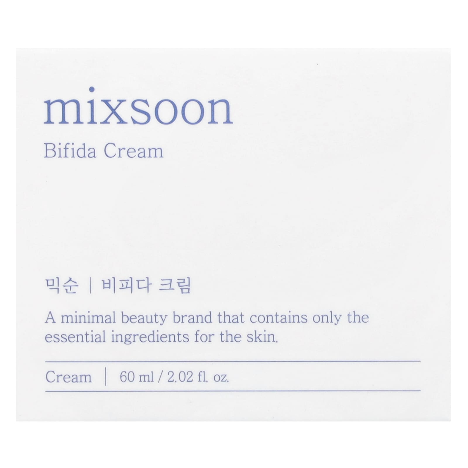Mixsoon, Bifida Cream, 2.02 fl oz (60 ml) - Image 2