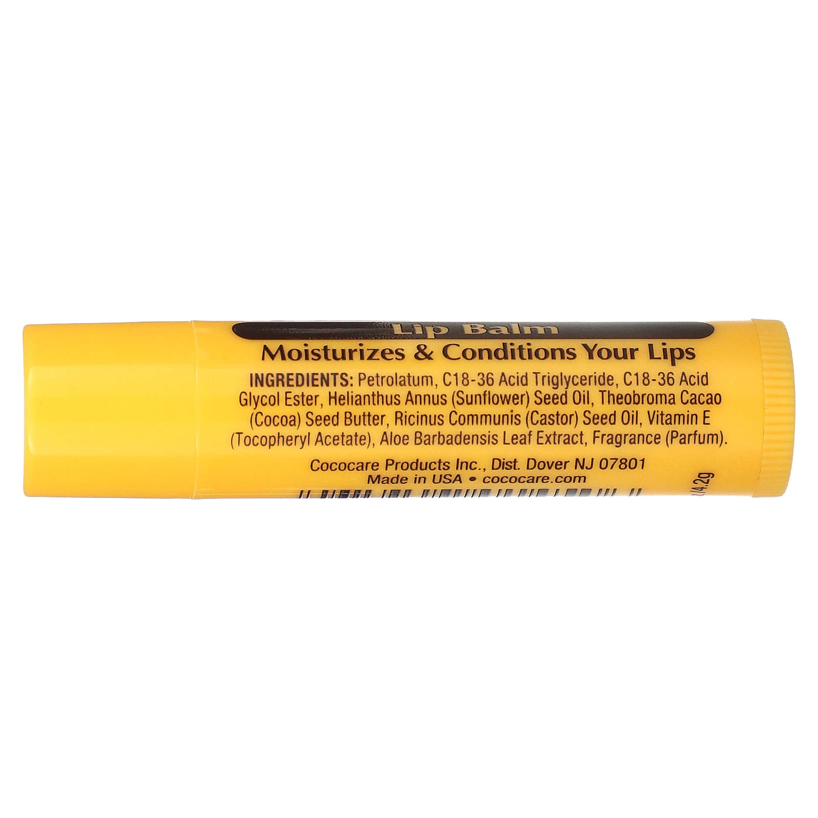 Cocoa Butter Lip Balm by Cococare - Moisturizes & Protects Chapped Lips - Image 2