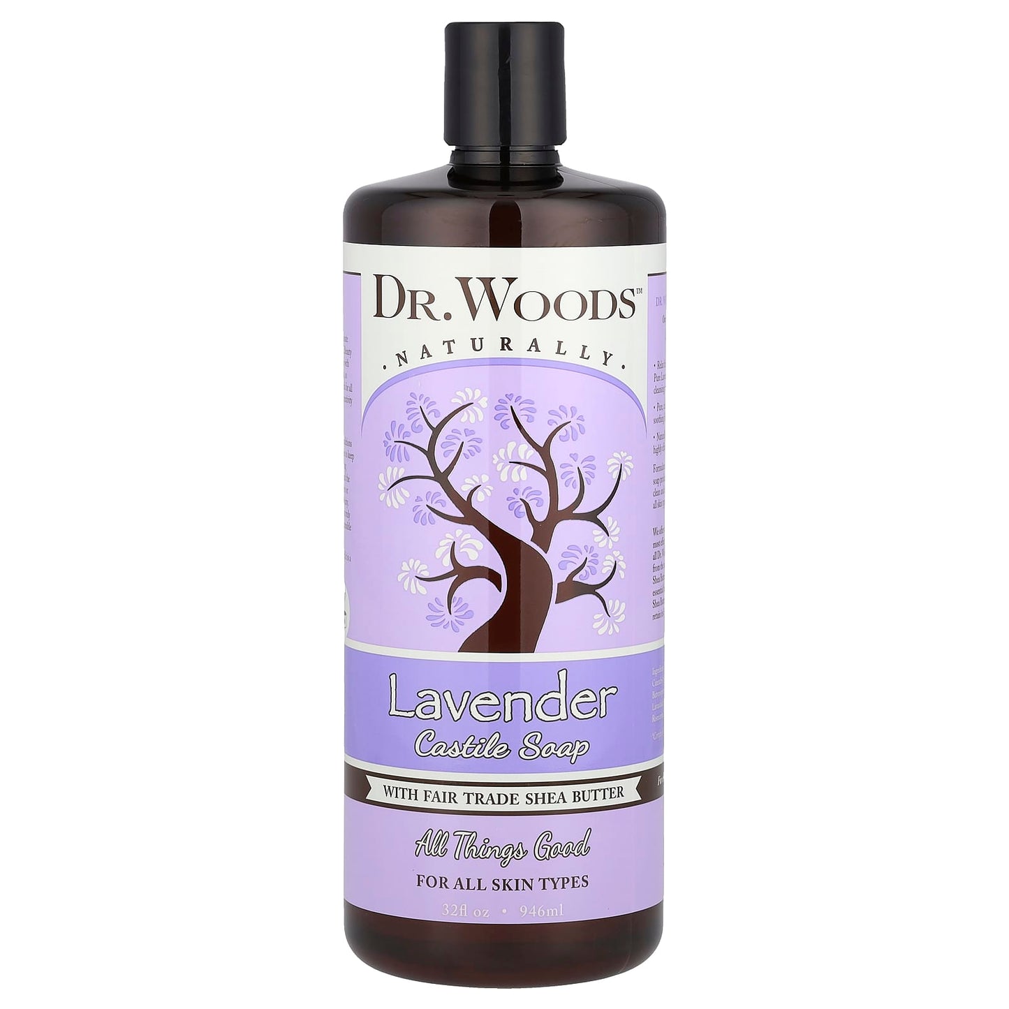 Nourish Your Skin with Dr. Woods' Lavender Castile Soap - Image 1