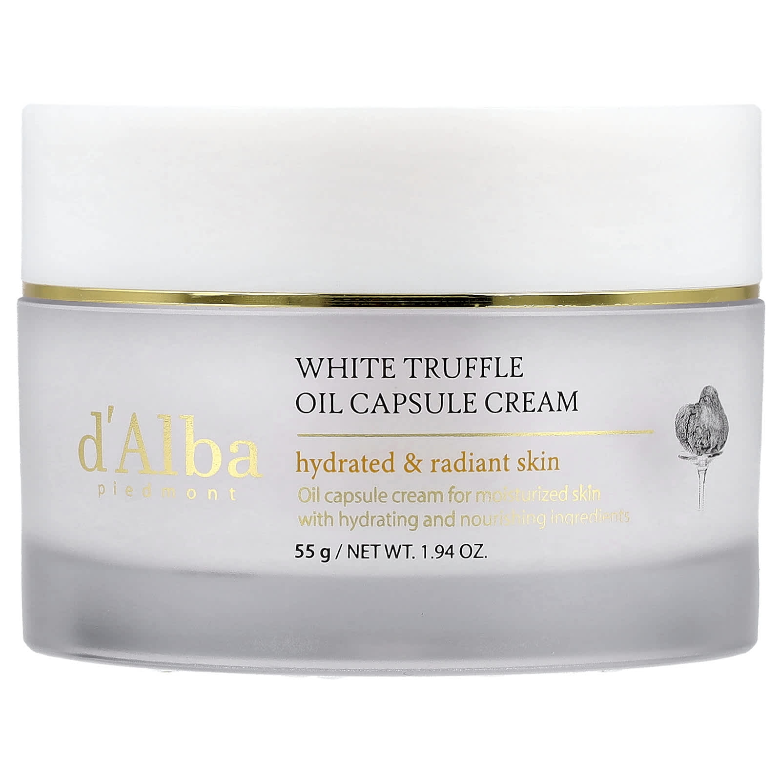 White Truffle Oil Capsule Cream for Hydrated Skin by d'Alba - Image 1