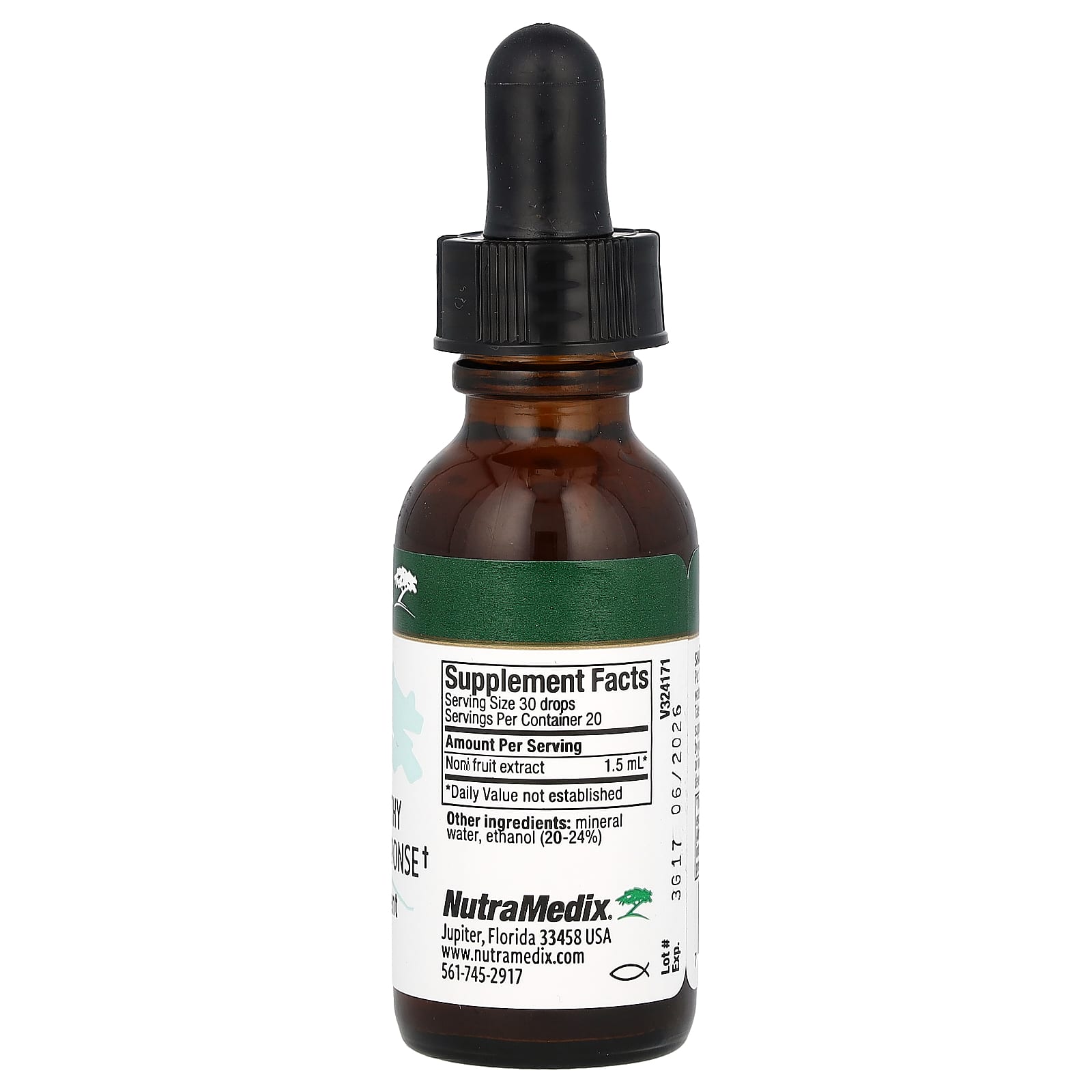 NutraMedix, Noni, 1 fl oz (30 ml) - Image 2