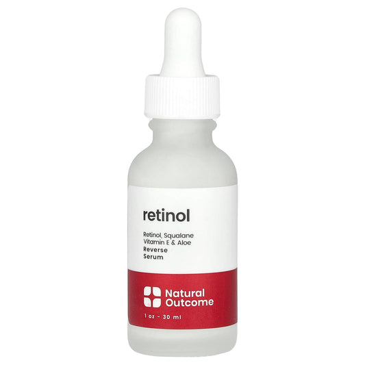 Natural Outcome, Retinol, Reverse Serum, Fragrance Free, 1 oz (30 ml) - Image 1