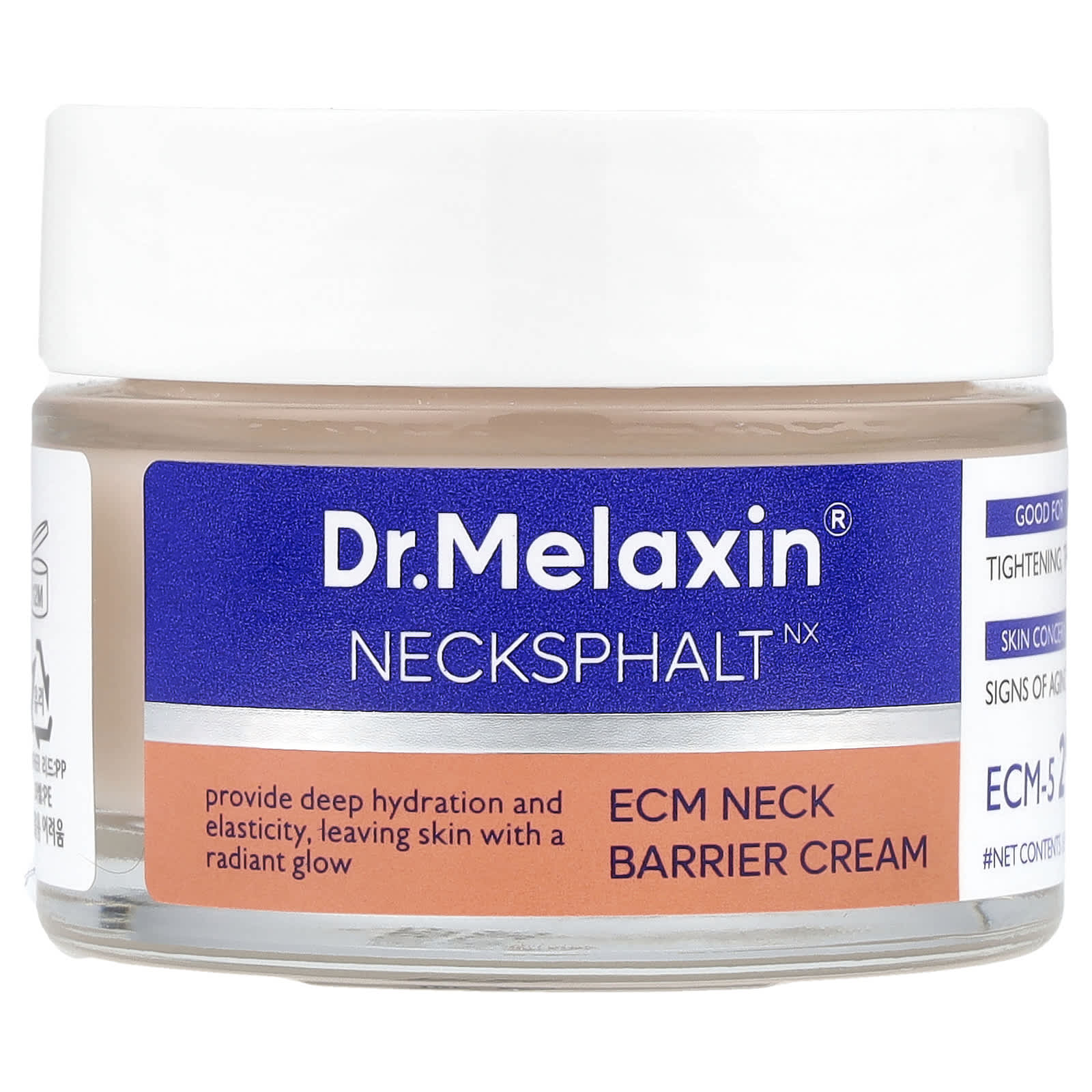 Dr.Melaxin Necksphalt ECM Neck Barrier Cream for Tightening, Anti-Aging Skin - Image 1