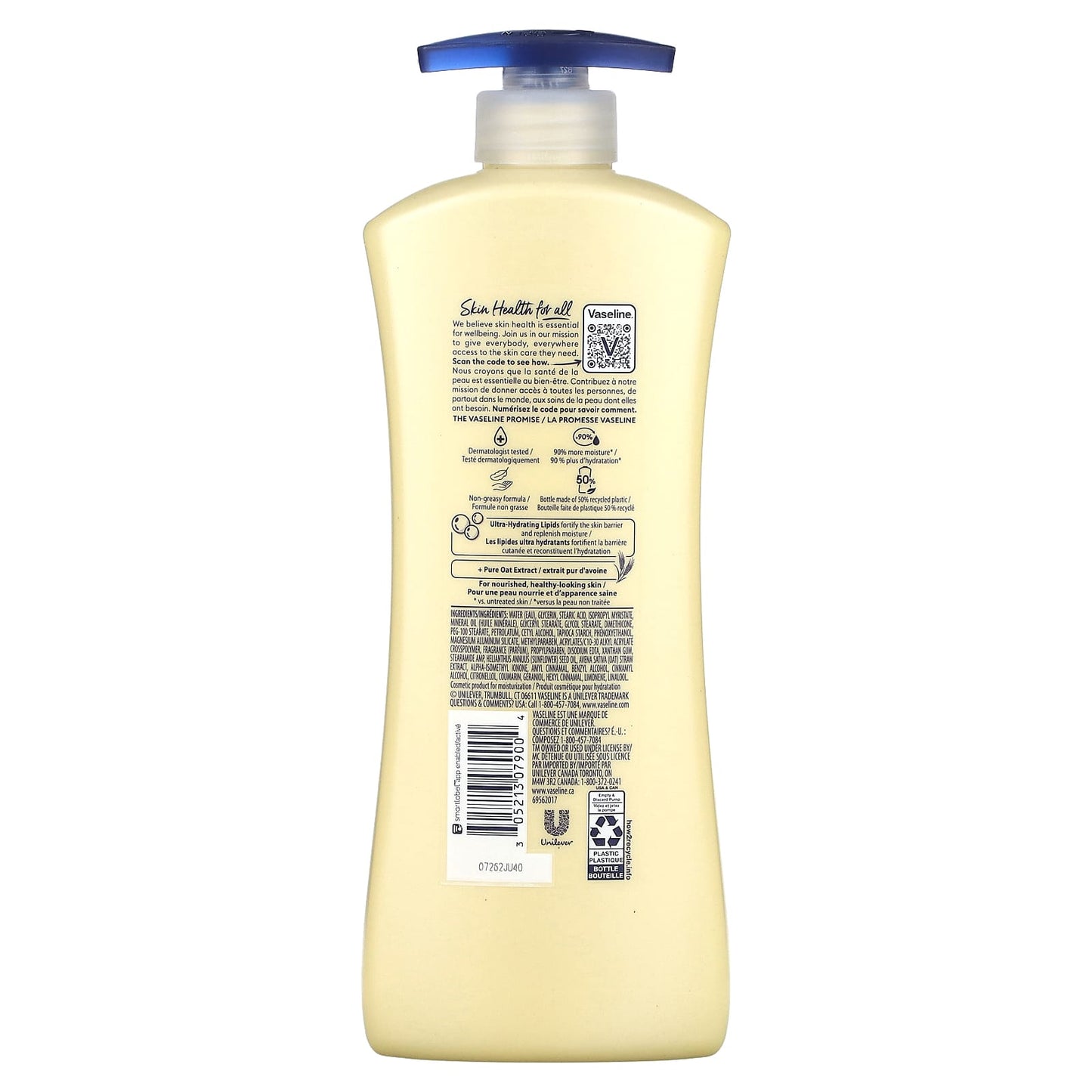 Vaseline, Intensive Care™, Nourishing Moisture Lotion, 20.3 fl oz (600 ml) - Image 2