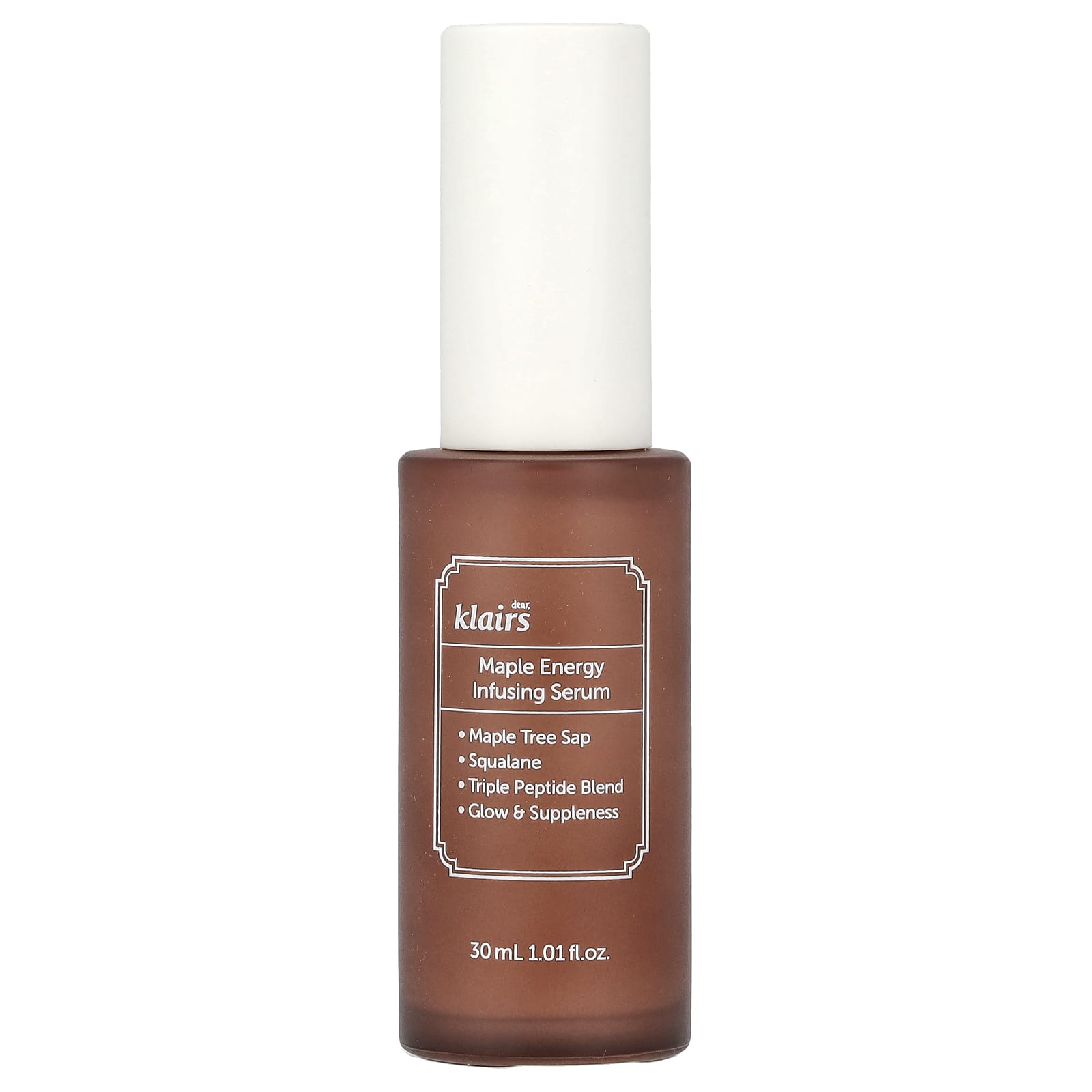 Dry Skin Serum with Maple Extract, Hydrating & Brightening, 1.01 fl oz - Image 1