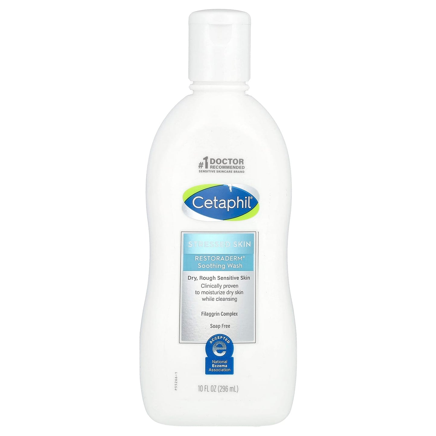 Cetaphil RestoraDerm Soothing Wash for Dry, Sensitive Skin 10 fl oz - Image 1