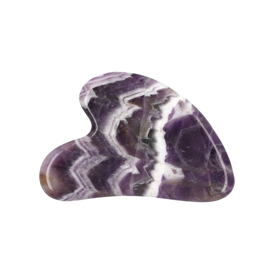 Amethyst Gua Sha Sculpting Stone for Radiant Skin, $18 - Image 1