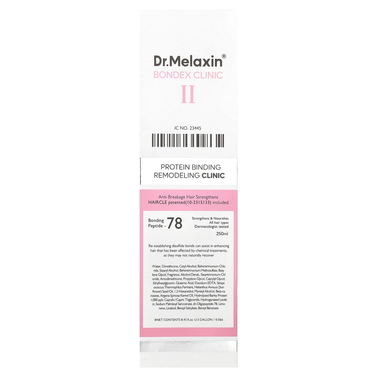 Dr.Melaxin Bondex Clinic II Hair Strengthening Treatment 8.45 fl oz - Image 2