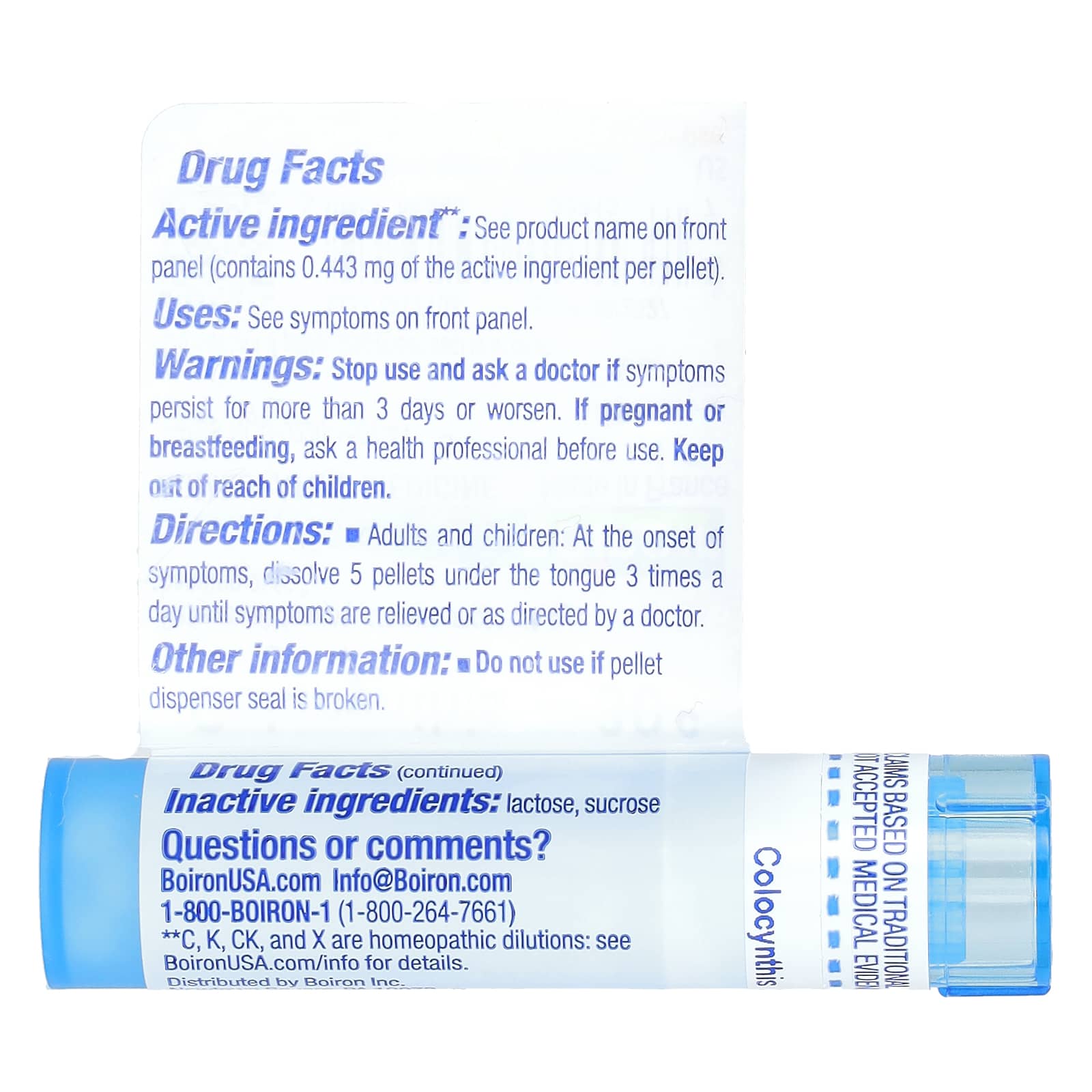 Relieve Abdominal Cramps with Boiron Colocynthis 30C Homeopathic Medicine - Image 2