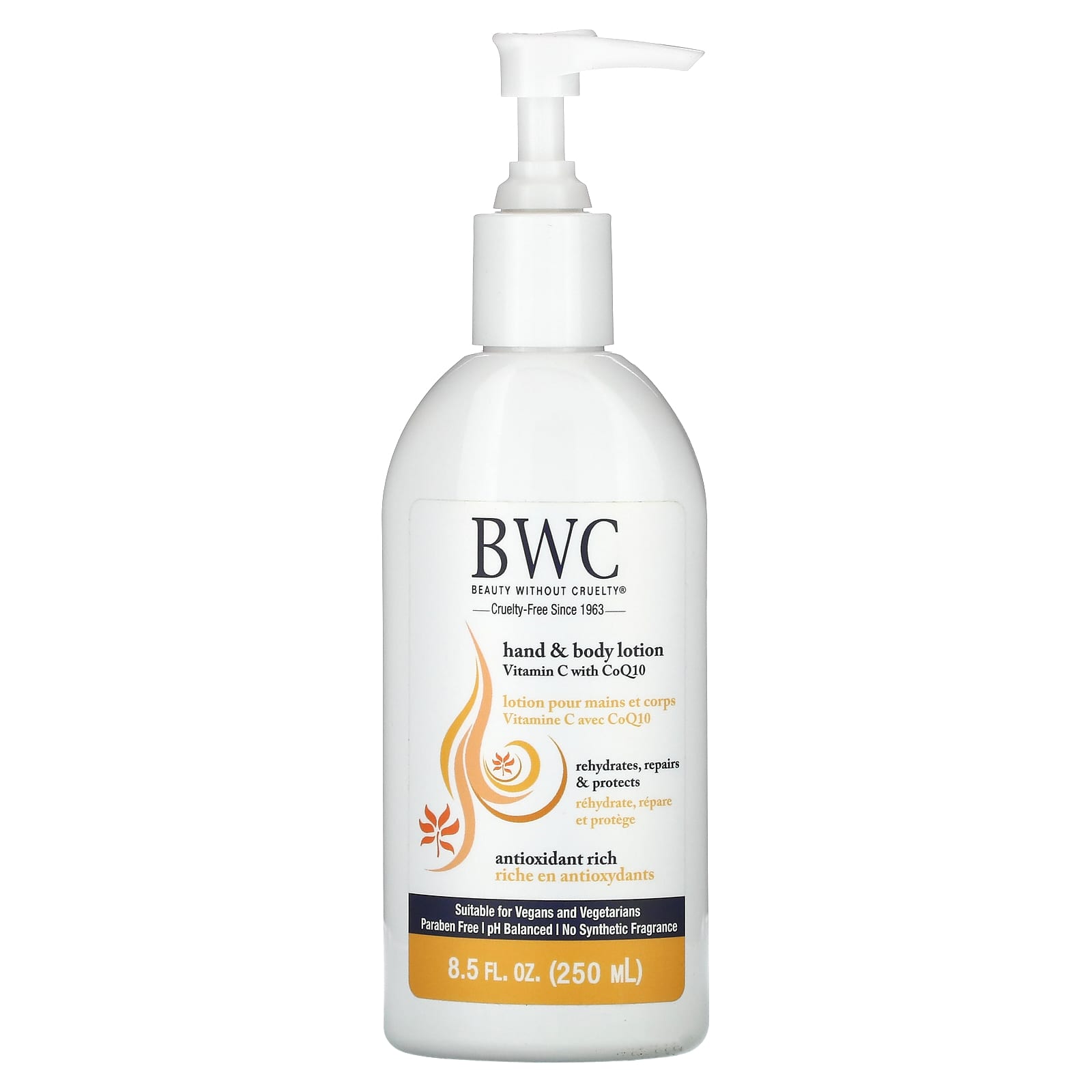 Vitamin C Hand &amp; Body Lotion for Cruelty-Free, Vegan Skin Care - Image 1