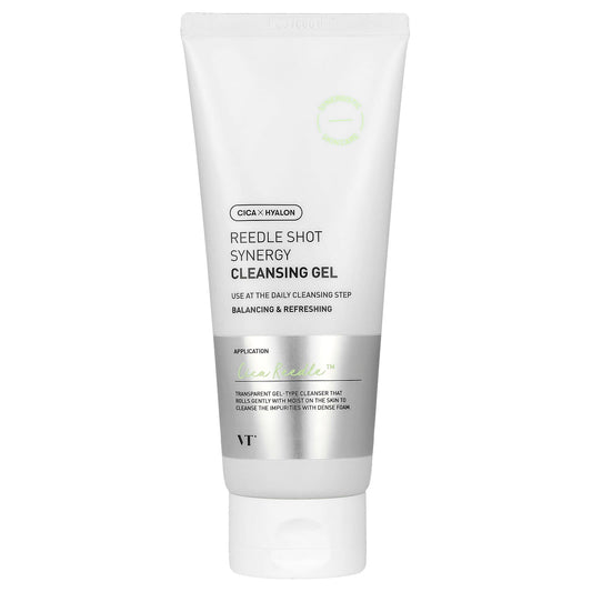 VT Cosmetics, Reedle Shot Synergy, Cleansing Gel, 5.07 fl oz (150 ml) - Image 1